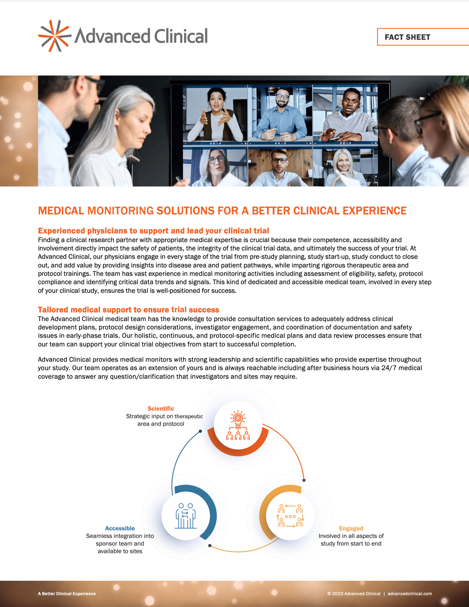 Fact Sheet Medical Monitoring Services